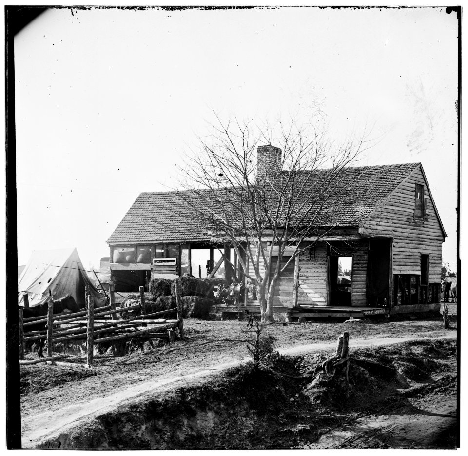 City Point, Virginia (vicinity). Building used as a stable LOC cwpb.01874