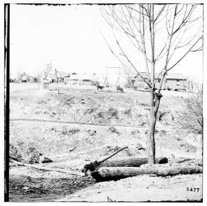City Point, Virginia. View from Secret Service headquarters LOC cwpb.02161