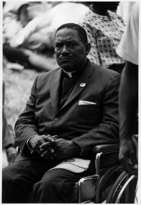 Civil Rights March on Washington, D.C. (A man in a wheelchair.) - NARA - 542037