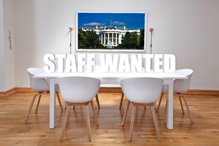 Lack of staff termination trump photo