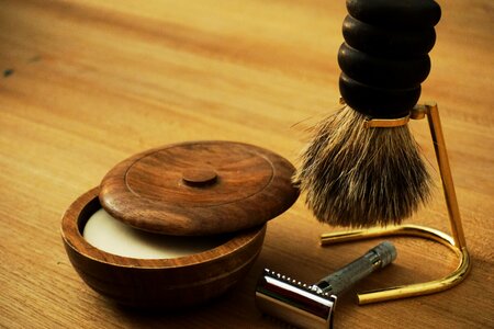 Shaver brush shave