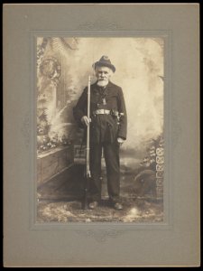 Civil war veteran Andrew Hauenstein) - Geo. H. Todd, photographer, Belfast N.Y LCCN2017659666