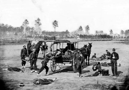 Civil War Zouave ambulance