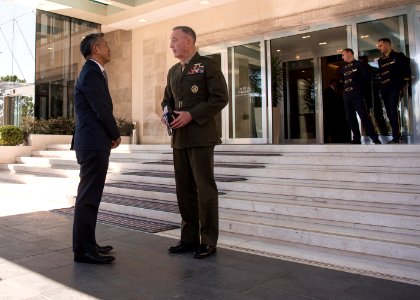 CJCS meets with Albanian President (37099267841)
