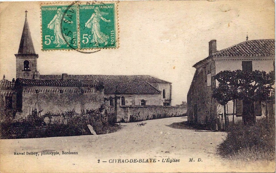 Civrac-de-Blaye - église