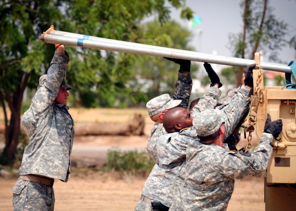 CJTF-HOA Units Build K-9 Obstacle Course in Djibouti DVIDS314585