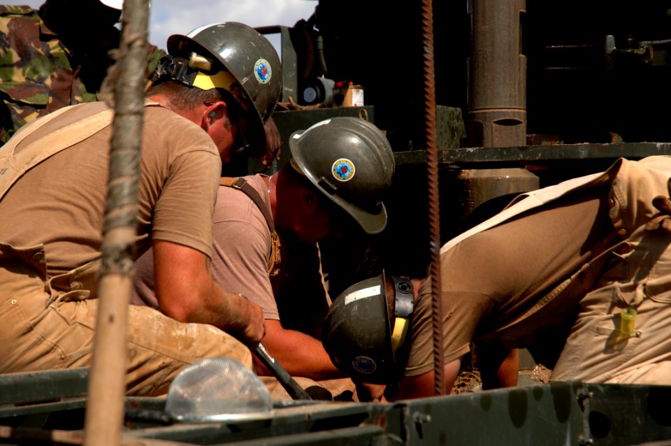 CJTF-HOA, Seabees Break Ground on Water Well DVIDS86087
