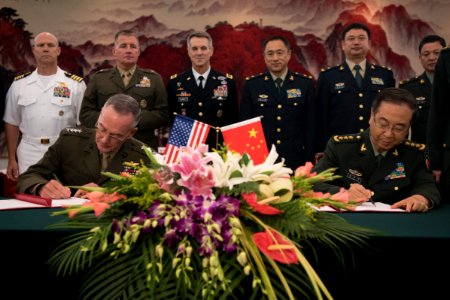 CJCS signs Joint Staff Mechanism with PRC Counterpart (35752012484)