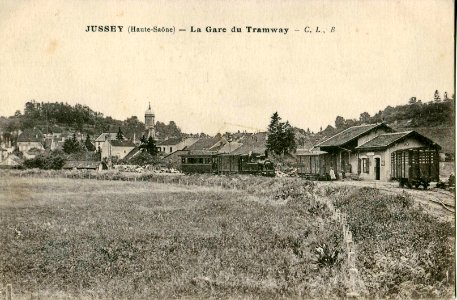 CL B - JUSSEY - La Gare du Tramway photo