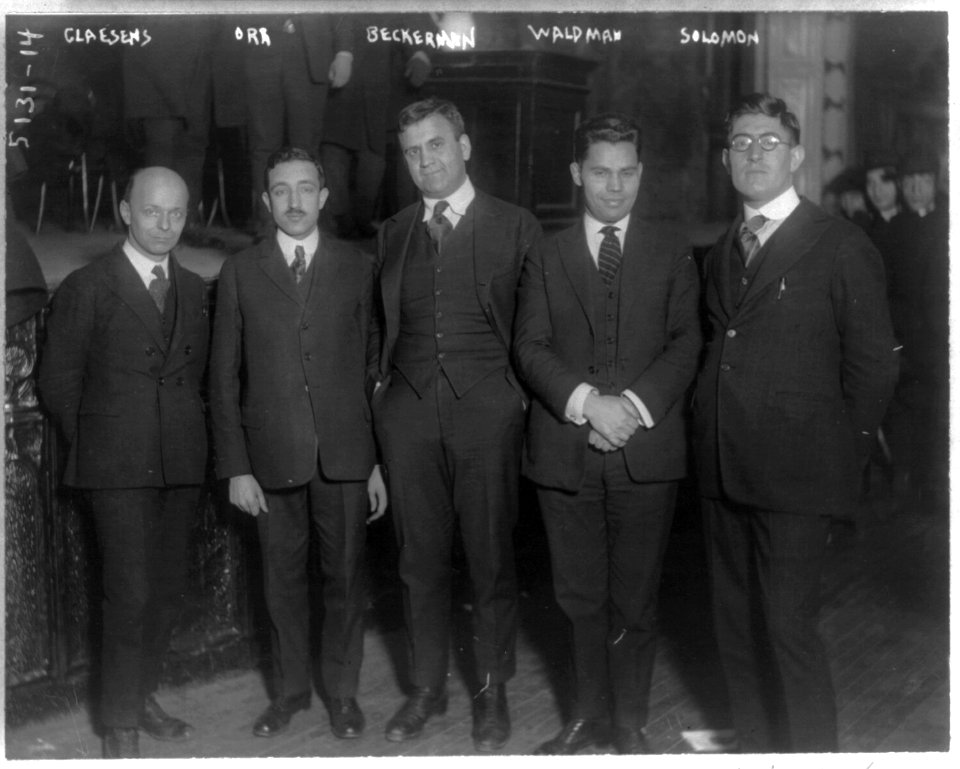 Claesens, Orr, Beckerman, Waldman, Solomon LCCN2001704478