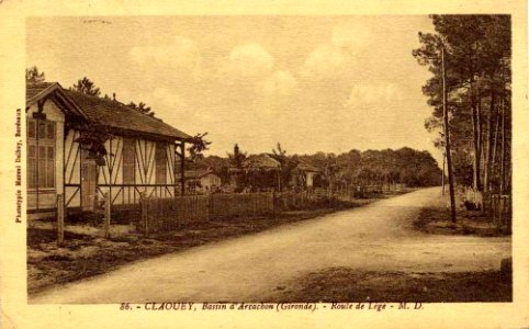 Claouey - route de Lège