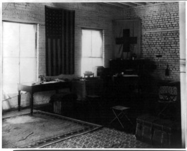 Clara Barton's headquarters, Johnstown, Pa. flood - 1889 LCCN2002707084