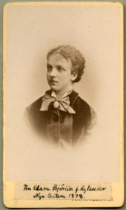 Clara Björlin, porträtt - SMV - H1 179