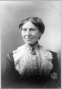 Clara Barton, 1821-1912, head-and-shoulders portrait, facing left LCCN2005688189
