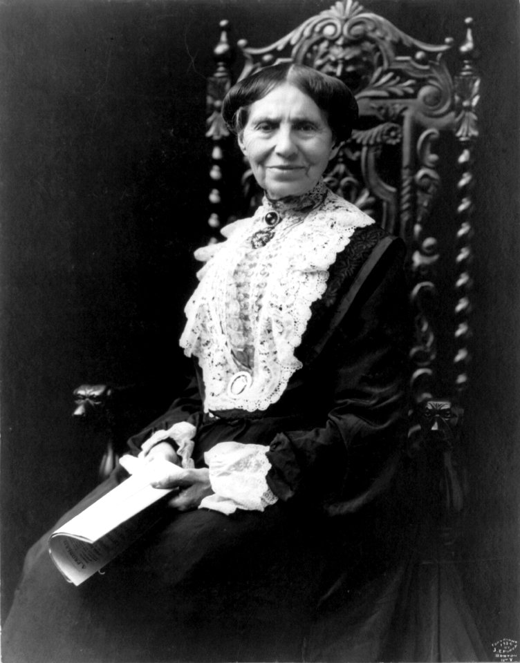 Clara Barton by Purdy, seated cph.3a48486