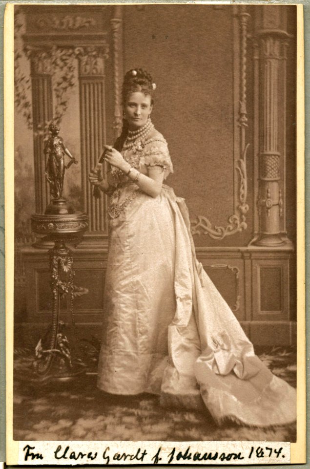 Clara Gardt, porträtt - SMV - H3 083