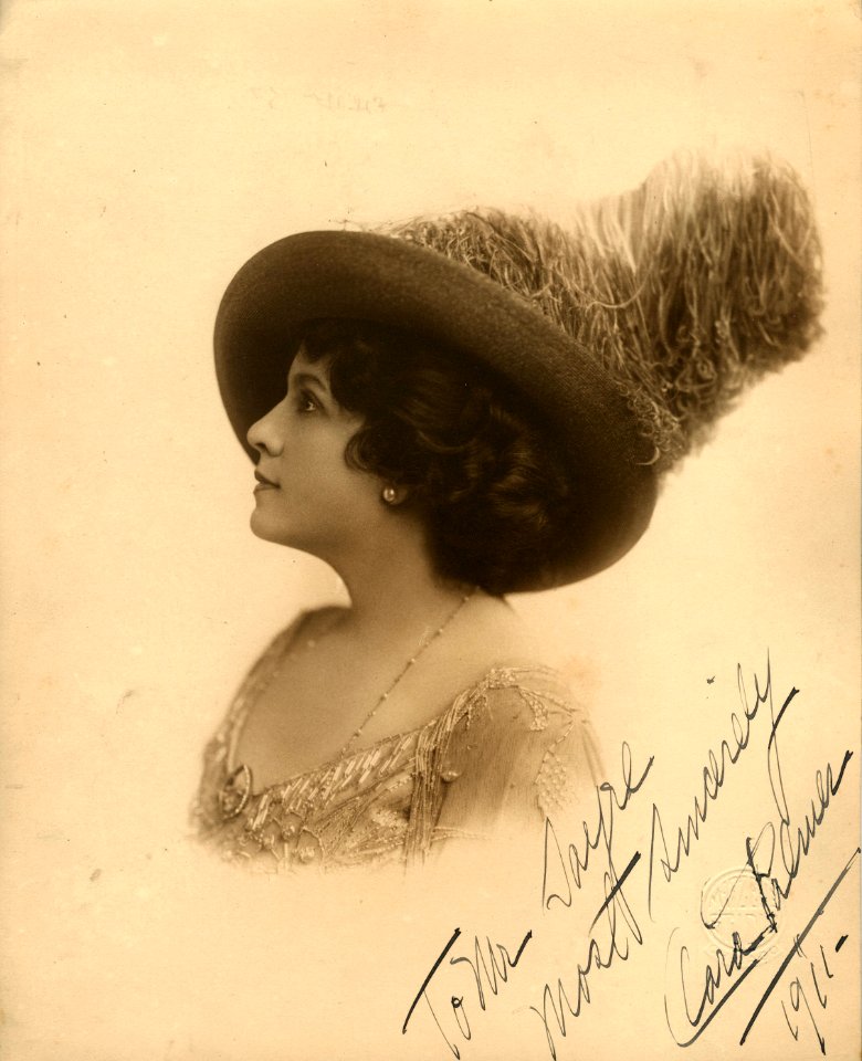Clara Palmer, stage actress (SAYRE 7697)
