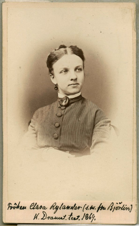 Clara Rylander, porträtt - SMV - H1 180