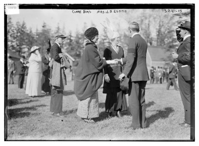 Clare Bird, Mrs. J.B. Eustis (i.e., Eustice) LCCN2014697579