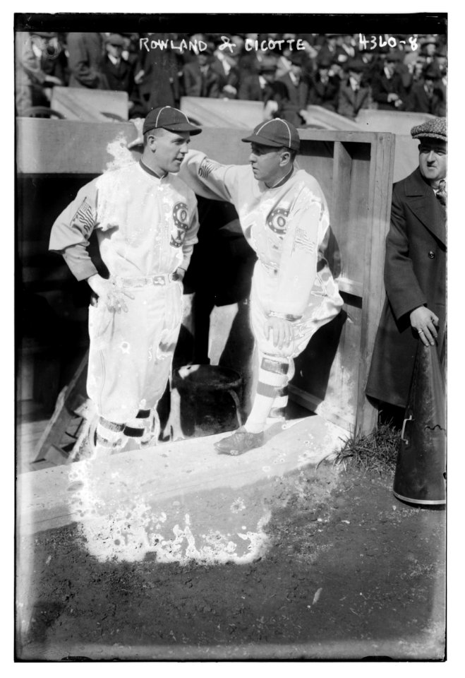 Clarence Pants Rowland & Eddie Cicotte, Chicago AL (baseball) LCCN2014705651