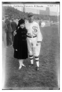Clarence Pants Rowland, manager, and Beulah, Chicago AL (baseball) LCCN2014705649