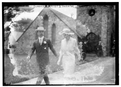 Clarence Mackay and daughter LCCN2014699336