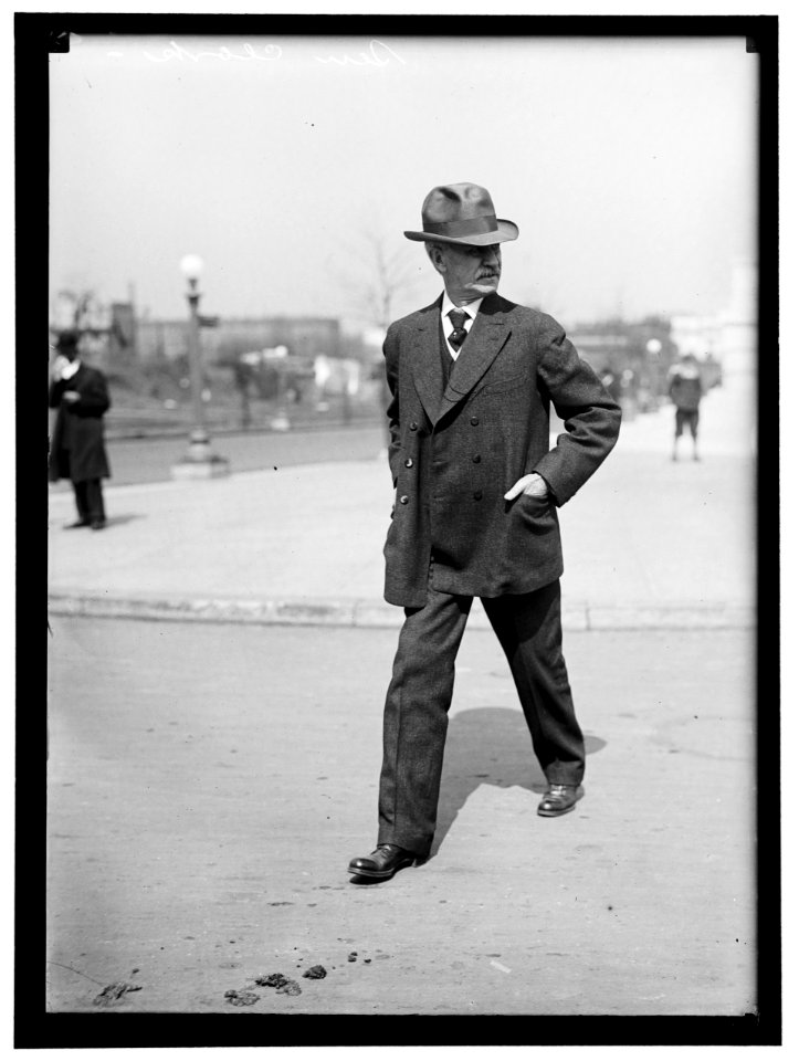 CLARK, CLARENCE DON. REP. FROM WYOMING, 1890-1893; SENATOR, 1895-1917 LCCN2016865309