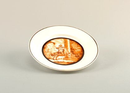 Classical Scene with Horseman Plate, 1919 (CH 18633149)