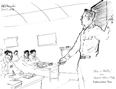 Class on Weather - Matsushima Air Base, Japan