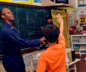 Classroom game of hangman