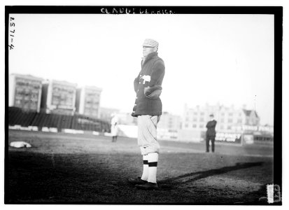 Claud Derrick, Philadelphia AL, at Hilltop Park, NY (baseball) LCCN2014691601