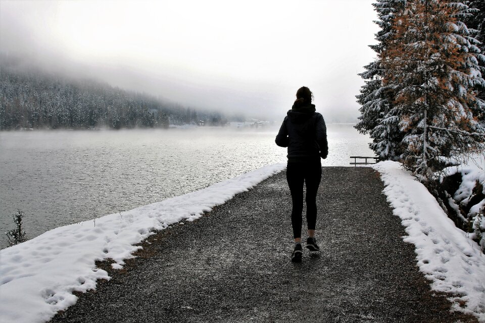 Lake alpine lonely davos