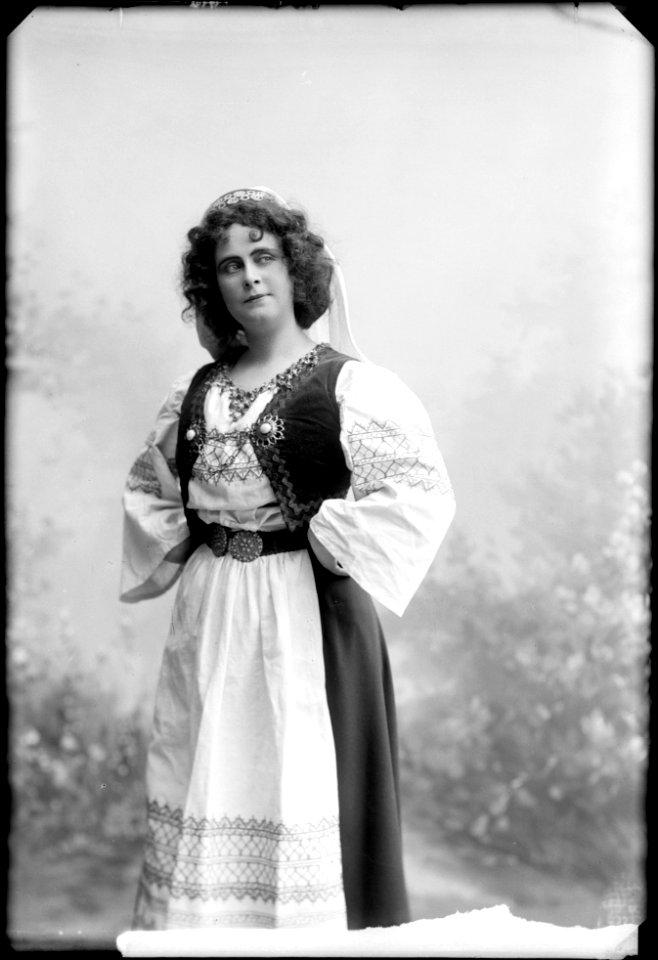 Constance Byström, rollporträtt - SMV - GB184