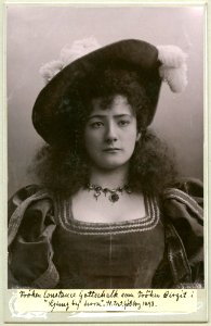 Constance Gottschalk, rollporträtt - SMV - H10 015