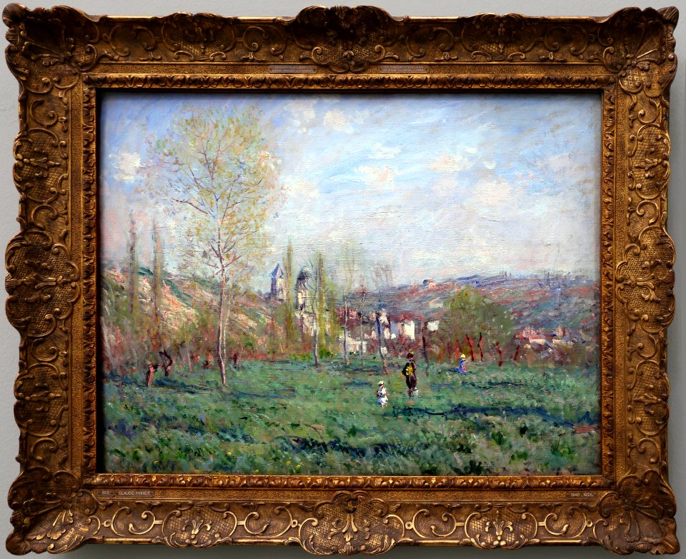 Claude monet, primavera a vétheuil, 1880 - Free photos on creazilla.com