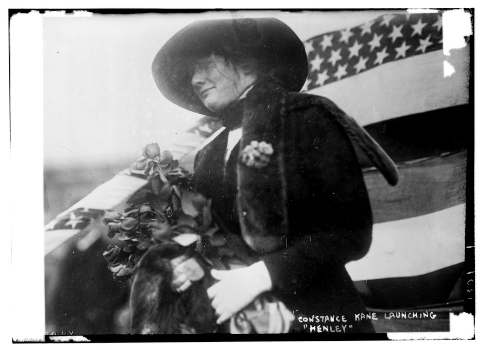 Constance Kane launching Henley LCCN2014686803