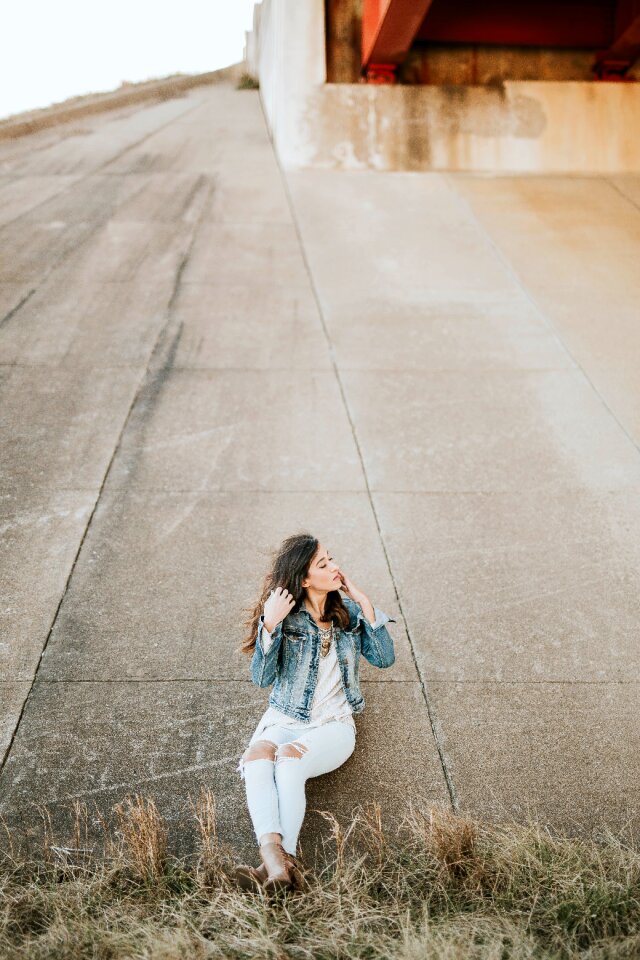 Beauty model road