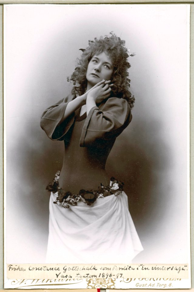 Constance Gottschalk, rollporträtt - SMV - H3 098