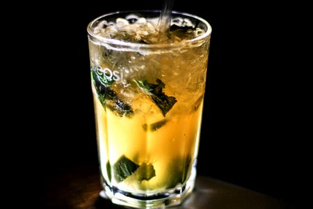 Summer drink mojito