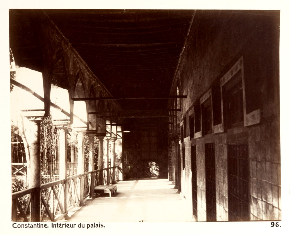 Constantine, Algeriet. Interiör från palatset - Hallwylska museet - 107957