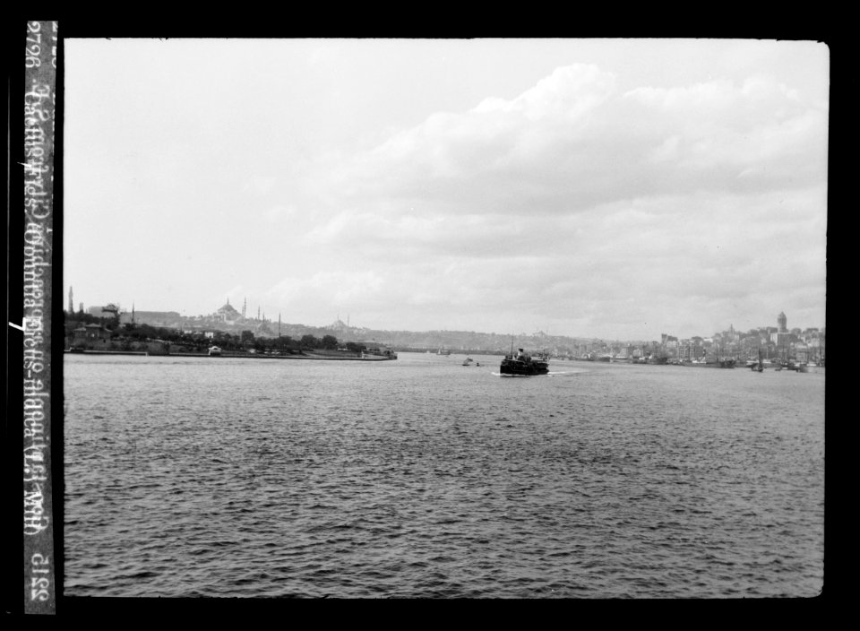 Constantinople. Constantinople on approaching city from S.E. LOC matpc.15135
