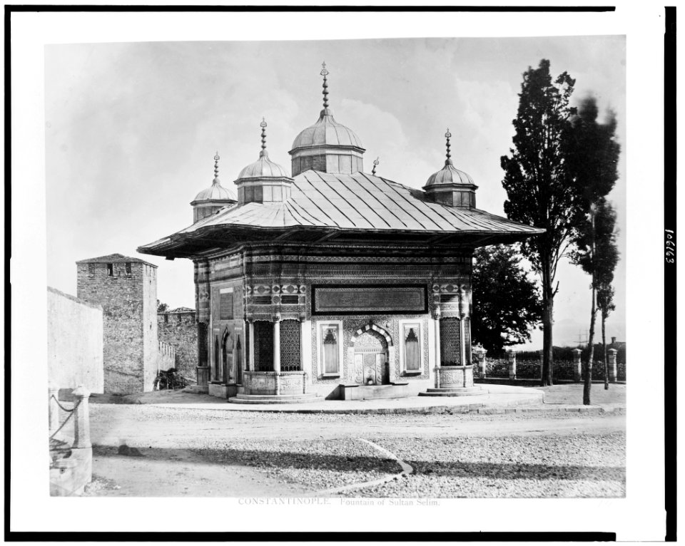 Constantinople. Fountain of Sultan Selim LCCN92513541
