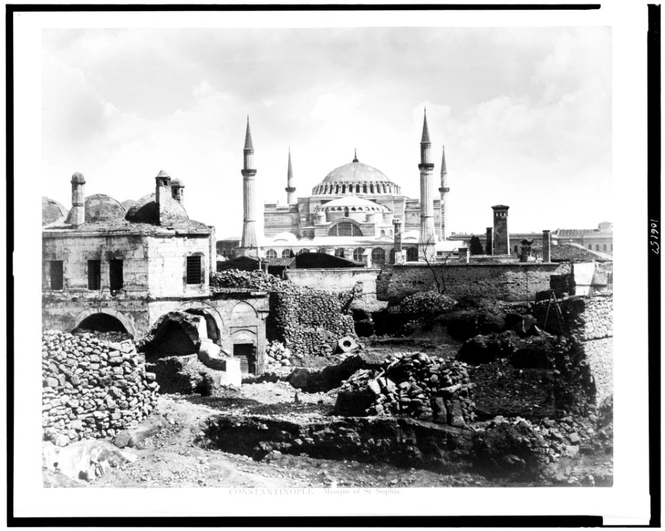 Constantinople. Mosque of St. Sophia LCCN92513535