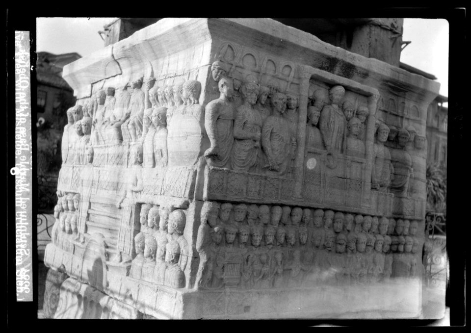 Constantinople. Sculptured marble base of the Obelisk LOC matpc.15143