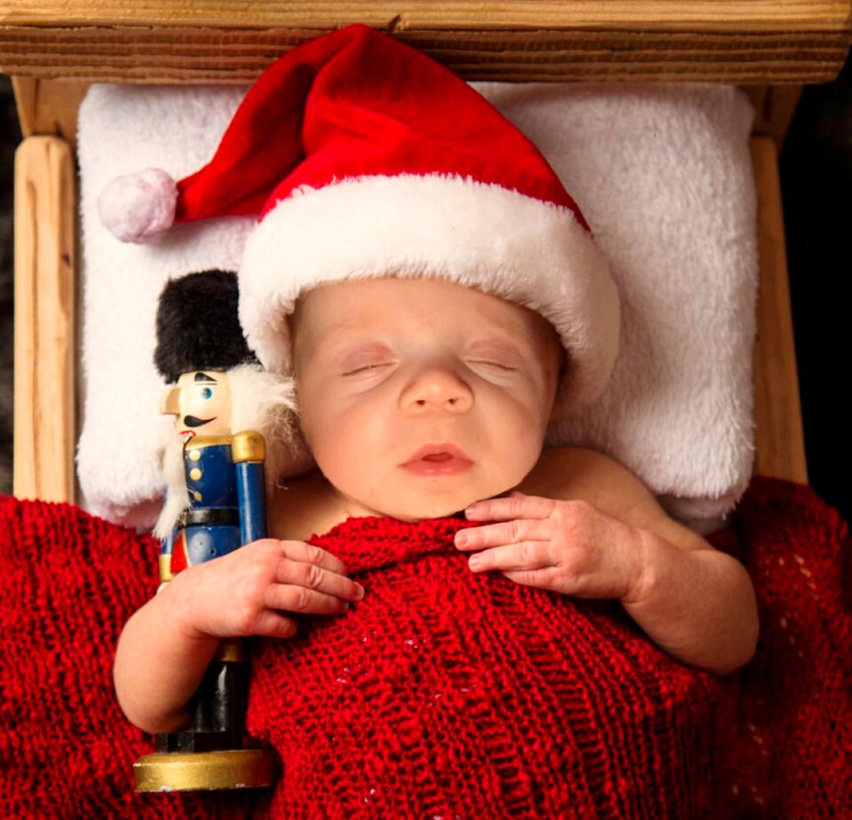 Baby winter christmas