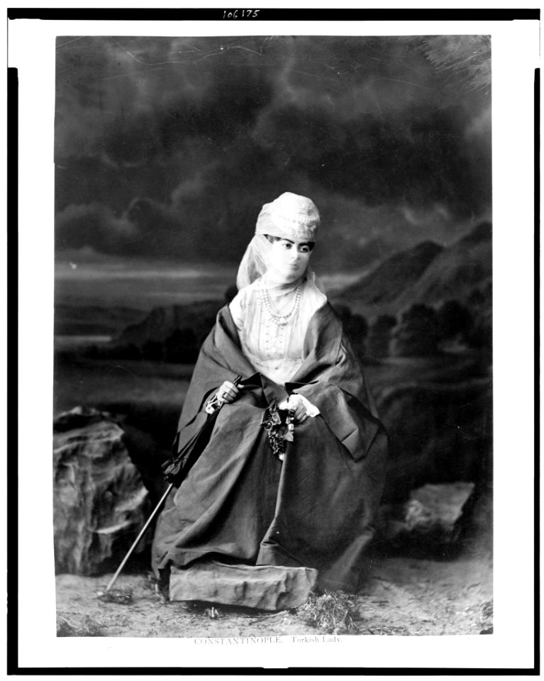 Constantinople. Turkish lady LCCN93500447