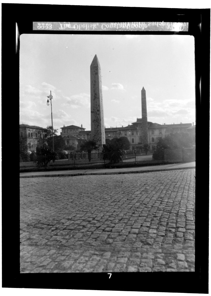 Constantinople. The Obelisk, Constantinople LOC matpc.15142