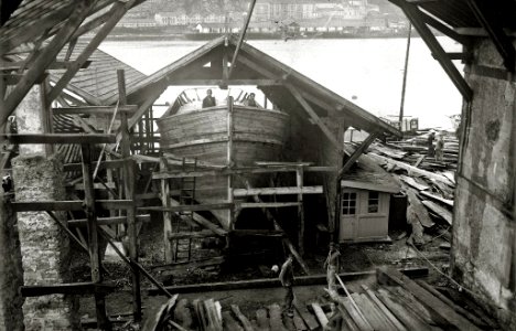 Construcción de una embarcación (2 de 2) - Fondo Car-Kutxa Fototeka