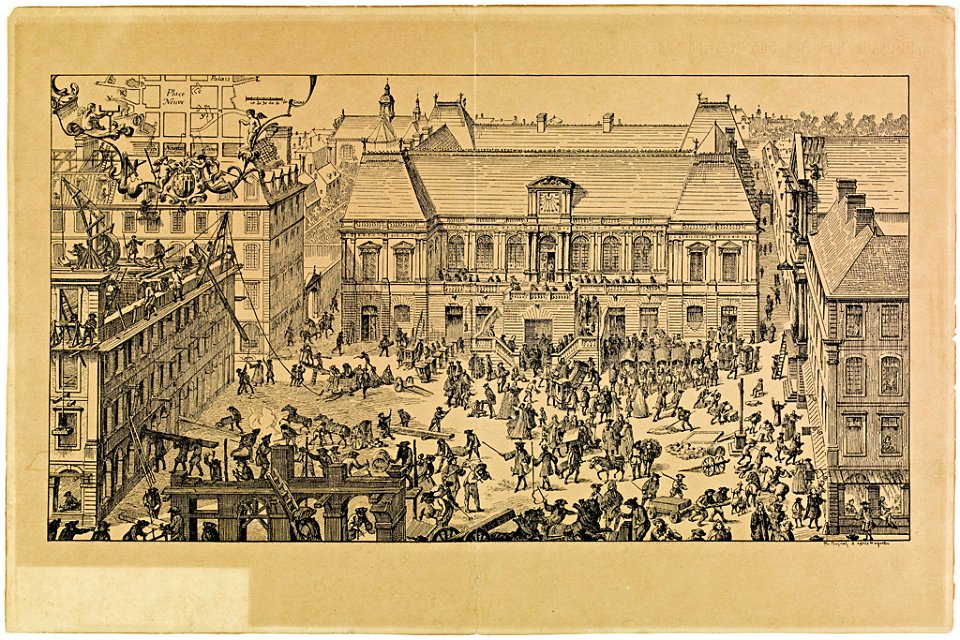 Construction de la place du Palais Musée de Bretagne 956.2.153