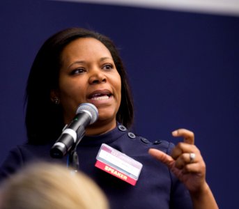 Consuelo H. Wilkins at NCATS Day 2018 (wide crop)